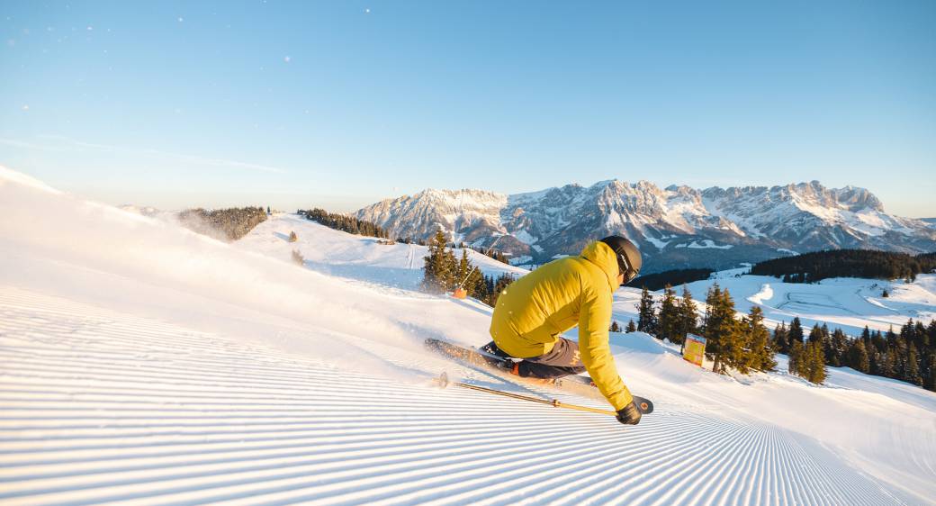  Skiing in Ellmau at the Wilder Kaiser