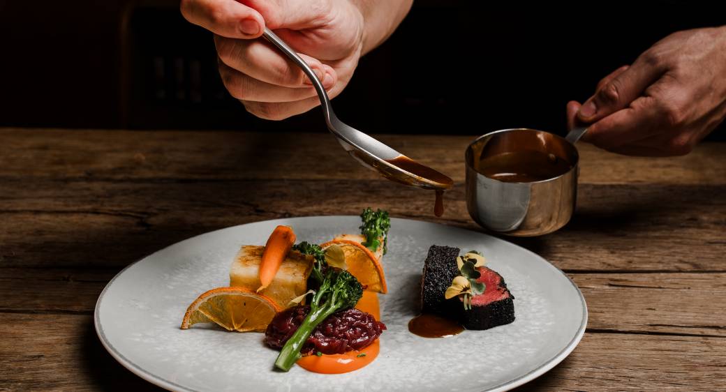 Drei Haubenkulinarik im Hotel Kaiserhof in Ellmau