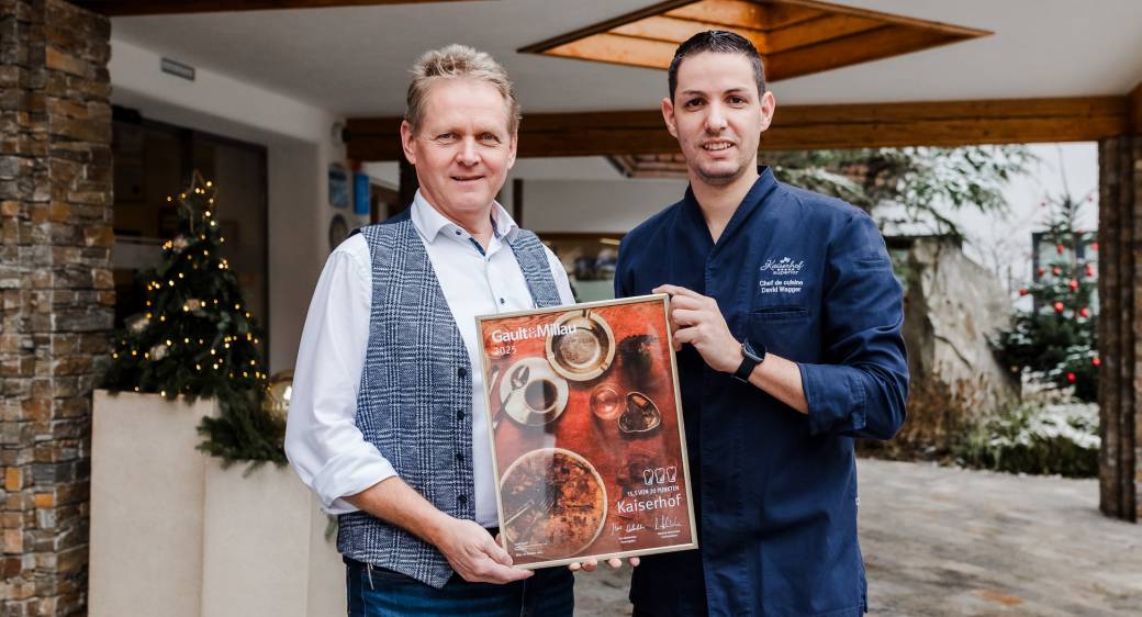 Kaiserhof in Ellmau receives 3 Gault&Millau toques