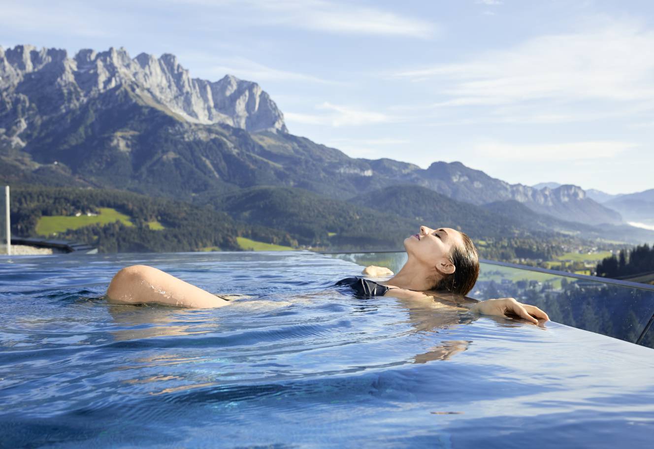 Adults-only Spa Tower: 4 Lilien Relax Guide 2024 - Kaiserhof Ellmau