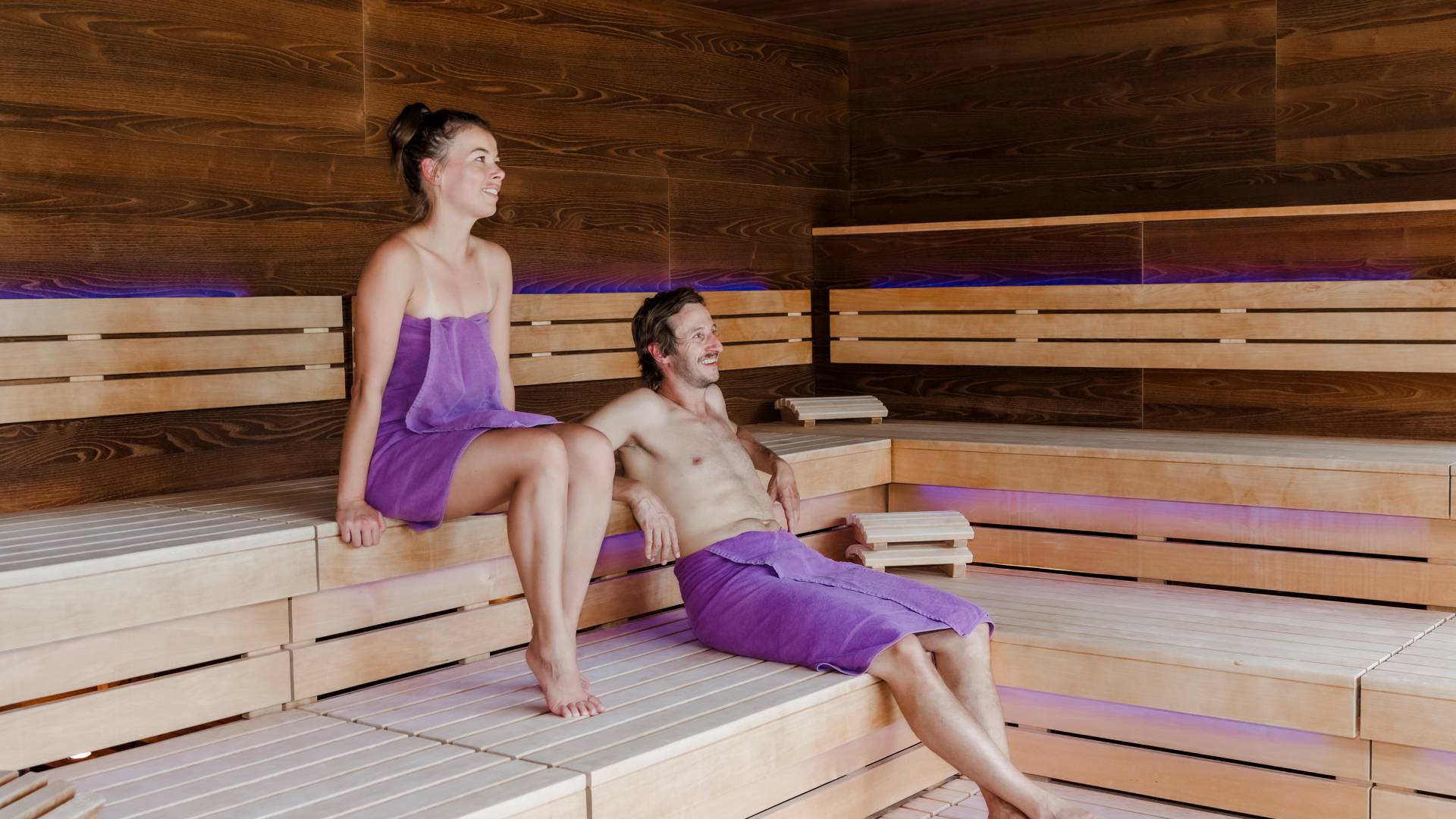 Sauna experience with a view at the Kaiserhof