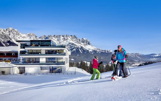 Skialpové túry přímo od hotelu Kaiserhof