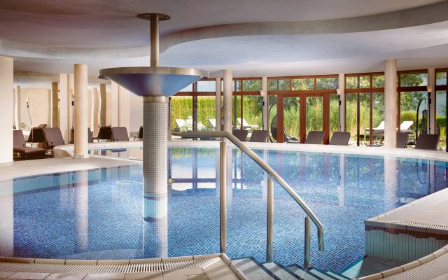 Indoor pool at the Hotel Kaiserhof Ellmau