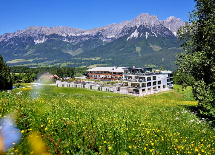 The Hotel Kaiserhof in Ellmau