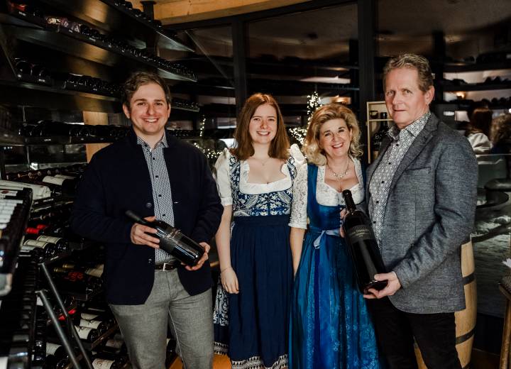 Family Lampert in the hotel Kaiserhof in Ellmau